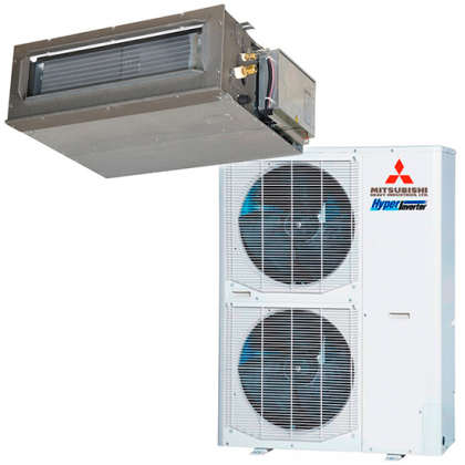 Кондиціонер Mitsubishi Heavy FDUM125VH / FDC125VNA-W Канальний середнього тиску Micro Inverter