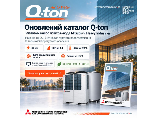 Все про Q-ton – у новому каталозі Mitsubishi Heavy Industries