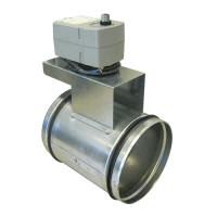 Systemair EFD 50-30 Damper cl.3 + TF24