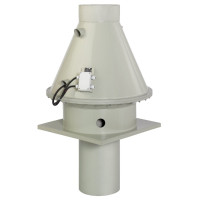Systemair DVP 250D2-4 roof fan plastic