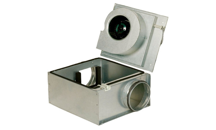 Systemair KVO 125 EC Circular duct fan