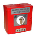 Перемикач Systemair FWS-P4 fire brigade switch+key