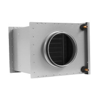 Водяний повітронагрівач Systemair VBC 100-3 Water heating batt